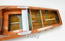 Riva Ariston Handmade Wooden Classic Boat Model 48 RC Ready