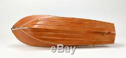 Riva Ariston Handmade Wooden Classic Boat Model 48 RC Ready