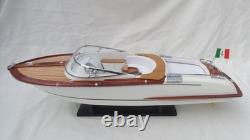 Riva Gucci 26 Quality Wood Model Boat L70 Beautiful Home Decor