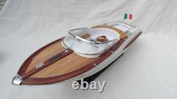Riva Gucci 26 Quality Wood Model Boat L70 Beautiful Home Decor