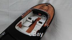 Riva Iseo 26 Quality Wood Model Boat L60 Beautiful Home Decor Handmade Model