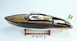 Riva Rama 25 Handmade Wooden Classic Boat Model