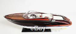 Riva Rivarama E. E. Speed Boat 37' Wood Model Assembled