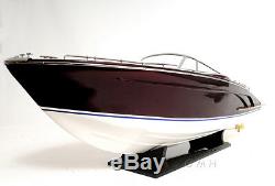 Riva Rivarama E. E. Speed Boat 37' Wood Model Assembled