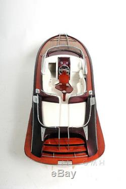 Riva Rivarama E. E. Speed Boat 37' Wood Model Assembled