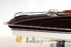 Riva Rivarama E. E. Speed Boat 37' Wood Model Assembled