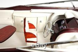 Riva Rivarama E. E. Speed Boat 37' Wood Model Assembled