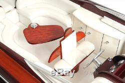 Riva Rivarama E. E. Speed Boat 37' Wood Model Assembled