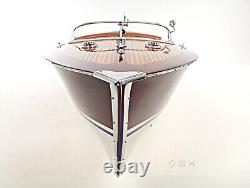 Riva Triton Painted Large Wooden Boat Model Replica