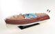 Riva Triton Painted Speed Boat Large 36 Built Wood Model Assembled