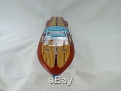Riva Tritone 26 Boat Quality Wood Model Ship Beautiful Xmas Gift