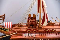 Rome Warship Caesar Scale 1/50 630mm 24.8 Wooden Model Ship Kit