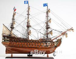 Royal Louis 1779 Wooden Model Tall Ship 37 Sailboat Built Boat New