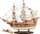 Sailingstory Wooden Model Ship Mayflower 1/60 Scale Replica
