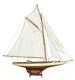 Sailingstory Wooden Sailboat Model Decor Boat Model Ship Sailboat Decor Yacht