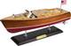 Sailingstory Wooden Speedboat Model Chris-craft Runabout Boat Yacht Decor