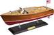 Sailingstory Wooden Speedboat Model Chris-craft Runabout Model Boat Yacht
