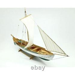 SCALE 1/16 Wood model ship Kit, Classical sailboat, Barquette, cockboat