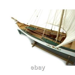 SCALE 1/16 Wood model ship Kit, Classical sailboat, Barquette, cockboat