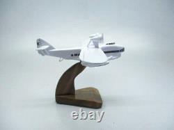 SH-5 Shavrov Soviet Flying Boat Aircraft Desktop Mahogany Wood Model Small New