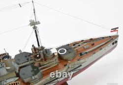 SMS Ostfriesland, Helgoland Class BattleShip Model 39.5 Handcrafted Wood/Metal