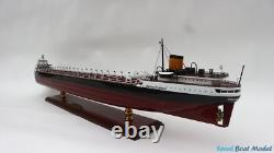 SS Edmund Fitzgerald Commercial Ship Model 27.5? Wooden Ship Model