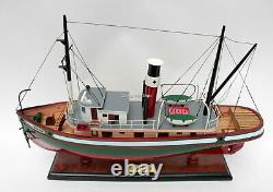 SS Master Handcrafted Tug Boat Model Display Ready