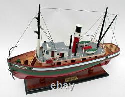 SS Master Handcrafted Tug Boat Model Display Ready