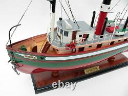 SS Master Handcrafted Tug Boat Model Display Ready