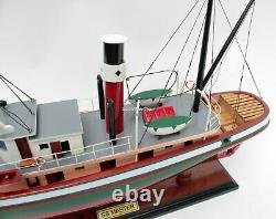 SS Master Handcrafted Tug Boat Model Display Ready