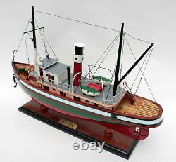 SS Master Handcrafted Tug Boat Model Display Ready