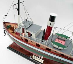 SS Master Handcrafted Tug Boat Model Display Ready