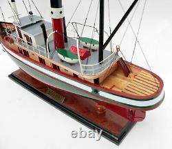 SS Master Handcrafted Tug Boat Model Display Ready