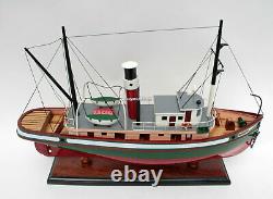 SS Master Handcrafted Tug Boat Model Display Ready