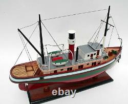 SS Master Handcrafted Tug Boat Model Display Ready