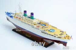 SS Oceanic Independence Ocean Liner Wooden Ship Model, New, Constitution