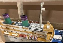 SS Oceanic Independence Ocean Liner Wooden Ship Model, New, Constitution