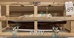 SS Oceanic Independence Ocean Liner Wooden Ship Model, New, Constitution