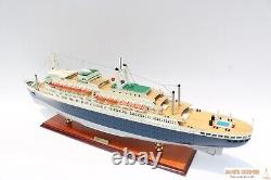 SS ROTTERDAM 92 CM WOODEN MODEL SHIP High quality