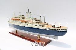 SS ROTTERDAM 92 CM WOODEN MODEL SHIP High quality