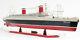 Ss United States Cruise Ship Ocean Liner 32 Built Wood Model Boat Assembled