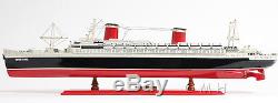 SS United States Cruise Ship Ocean Liner 32 Built Wood Model Boat Assembled