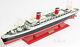Ss United States Ocean Liner Wooden Model 32 Cruise Ship Fully Assembled Boat