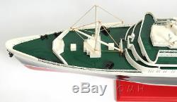 SS United States Ocean Liner Wooden Model 32 Cruise Ship Fully Assembled Boat