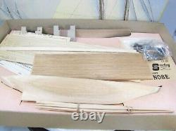 STERLING #D6 BLUENOSE SCHOONER BOAT KIT Balsa Wood Ship Model METAL FITTINGS