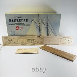 STERLING #D6 BLUENOSE SCHOONER BOAT KIT Balsa Wood Ship Model METAL FITTINGS