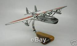 S-42 Flying Boat Pan Am Sikorsky S42 Airplane Desktop Wood Model Big New