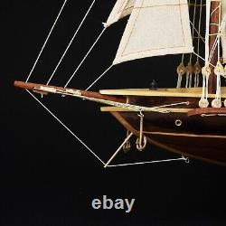 Sailing Yacht Model Atlantic Model Ship 28 America Yacht Collection Handmade