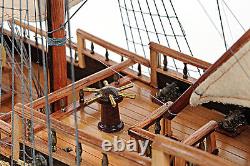 Saint Esprit French Wooden Model 33 Tall Ship Sailboat Fully Built Boat New