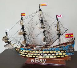 San Felipe 32 wood ship model sailing tall Spanish boat